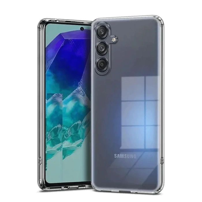 Newface Samsung Galaxy A17 5G Kılıf Lüx Şeffaf Silikon