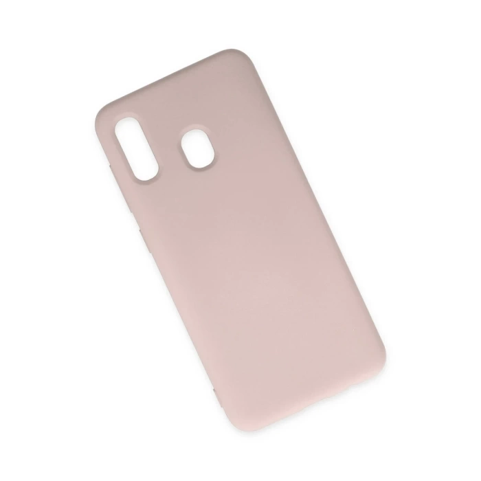 Newface Samsung Galaxy A20 Kılıf Nano içi Kadife Silikon