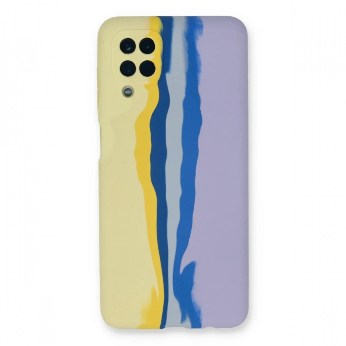 Newface Samsung Galaxy A22 Kılıf Ebruli Lansman Silikon