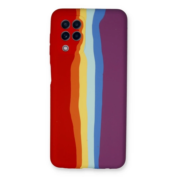 Newface Samsung Galaxy A22 Kılıf Ebruli Lansman Silikon