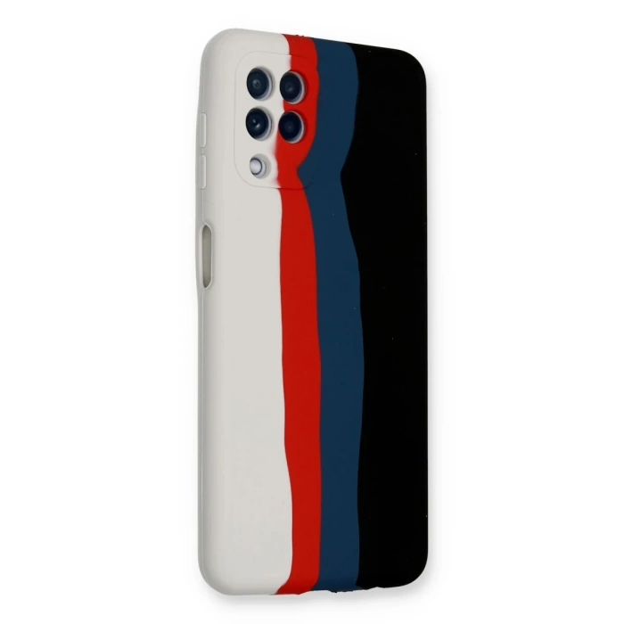 Newface Samsung Galaxy A22 Kılıf Ebruli Lansman Silikon
