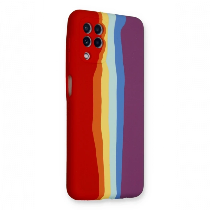 Newface Samsung Galaxy A22 Kılıf Ebruli Lansman Silikon
