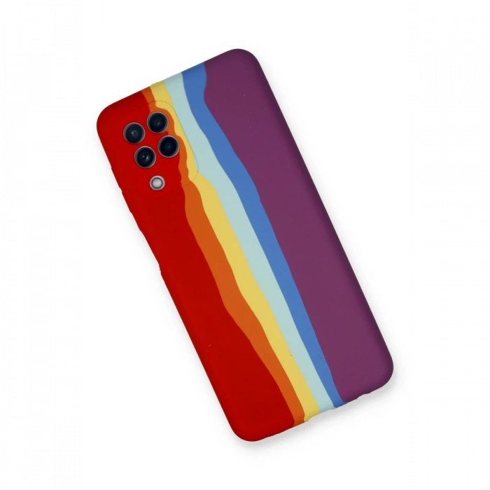 Newface Samsung Galaxy A22 Kılıf Ebruli Lansman Silikon
