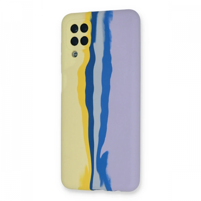 Newface Samsung Galaxy A22 Kılıf Ebruli Lansman Silikon