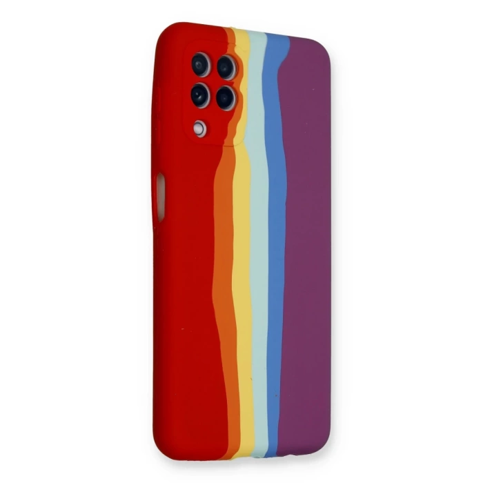 Newface Samsung Galaxy A22 Kılıf Ebruli Lansman Silikon