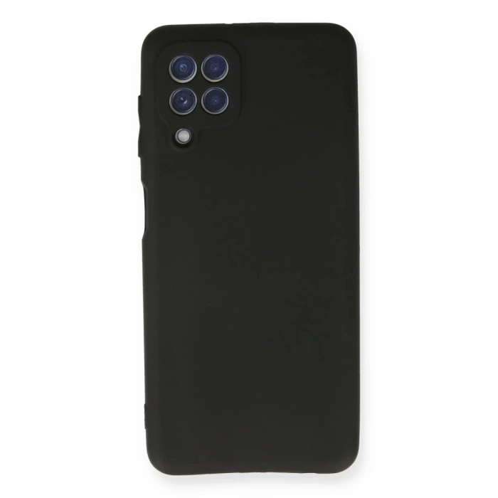 Newface Samsung Galaxy A22 Kılıf First Silikon - Siyah