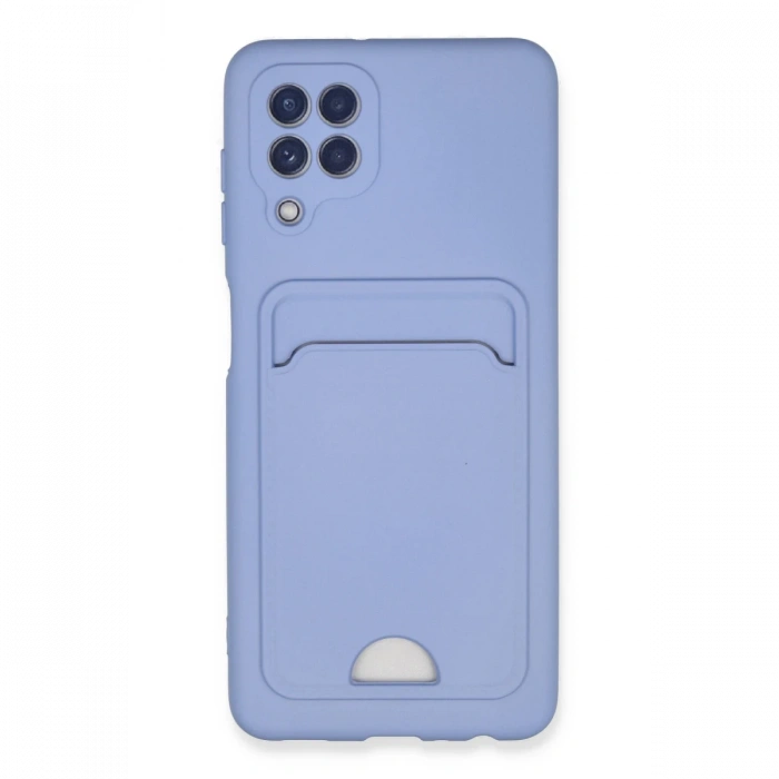 Newface Samsung Galaxy A22 Kılıf Kelvin Kartvizitli Silikon