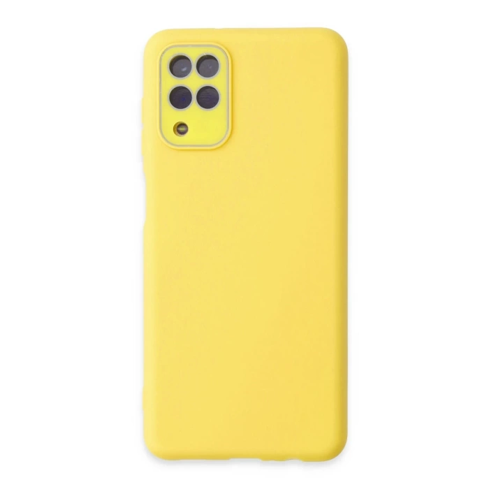 Newface Samsung Galaxy A22 Kılıf Lansman Glass Kapak