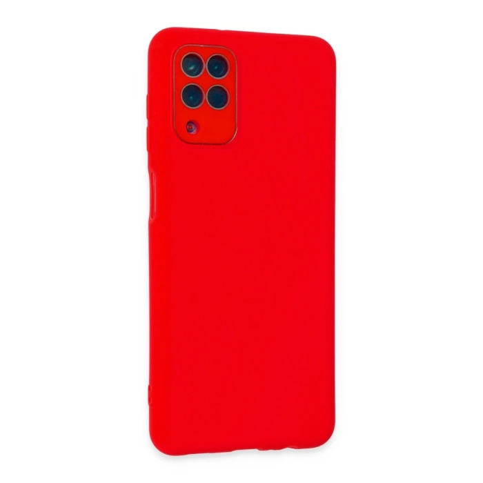 Newface Samsung Galaxy A22 Kılıf Lansman Glass Kapak