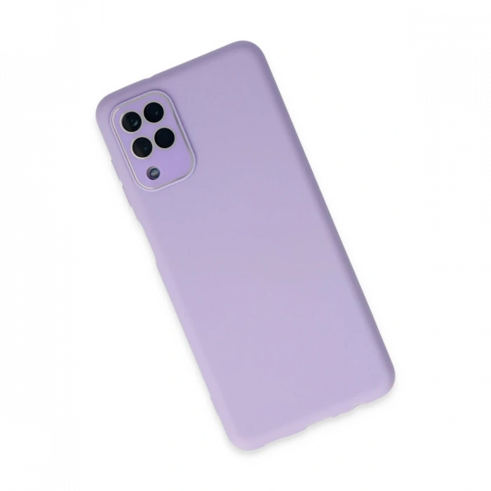 Newface Samsung Galaxy A22 Kılıf Lansman Glass Kapak