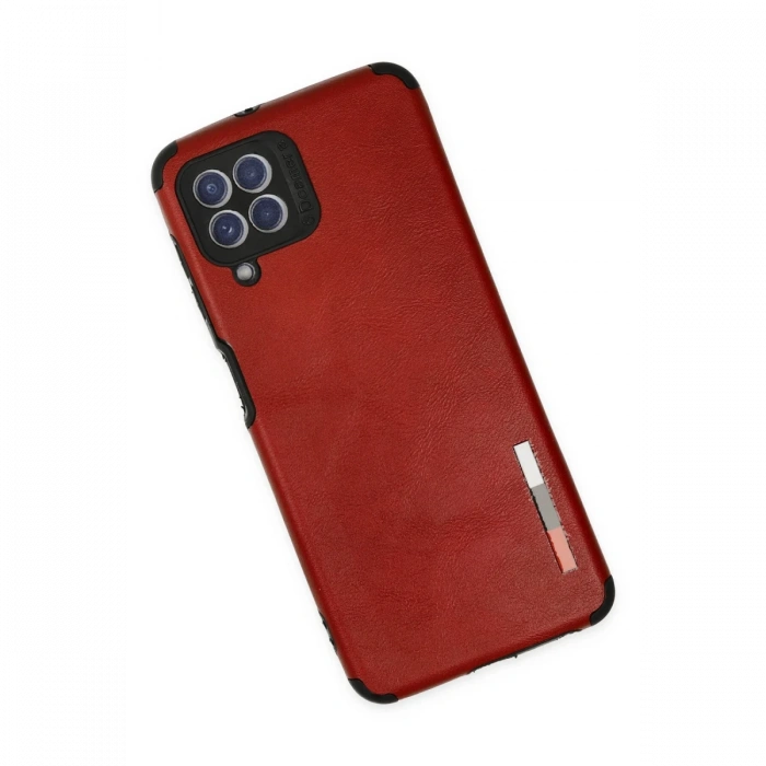 Newface Samsung Galaxy A22 Kılıf Loop Deri Silikon