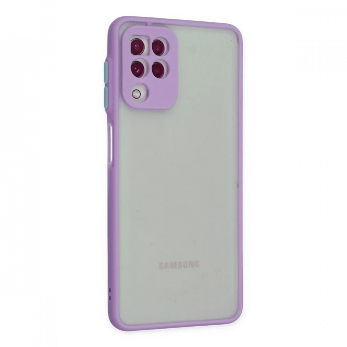 Newface Samsung Galaxy A22 Kılıf Montreal Silikon Kapak