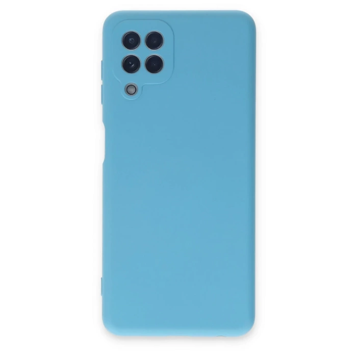 Newface Samsung Galaxy A22 Kılıf Nano içi Kadife Silikon