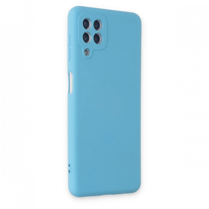 Newface Samsung Galaxy A22 Kılıf Nano içi Kadife Silikon