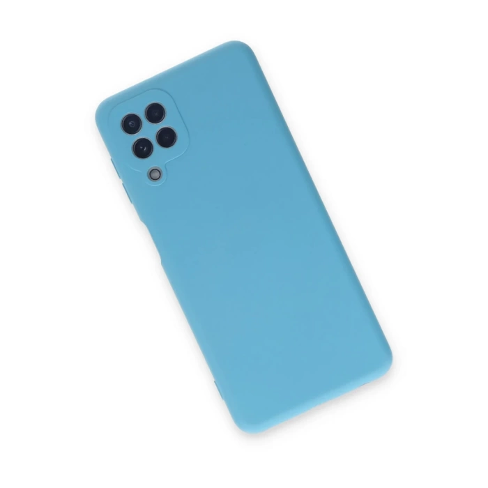 Newface Samsung Galaxy A22 Kılıf Nano içi Kadife Silikon