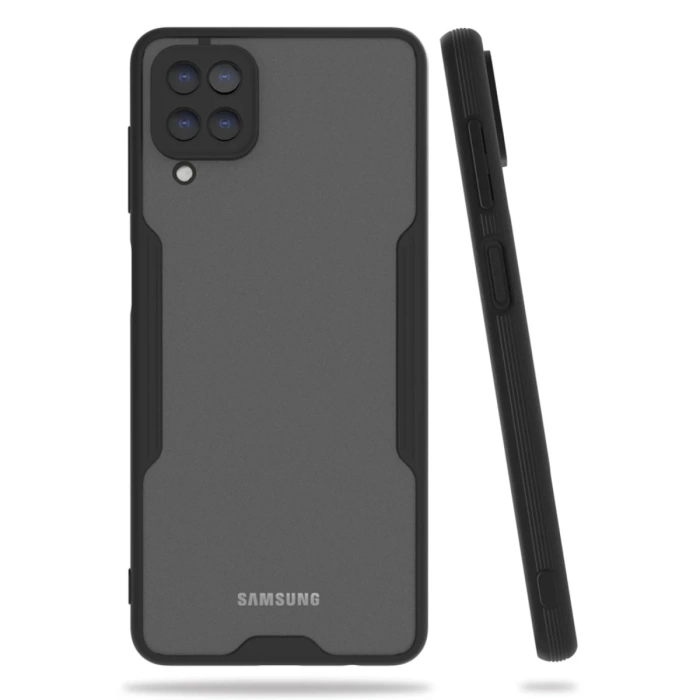 Newface Samsung Galaxy A22 Kılıf Platin Silikon