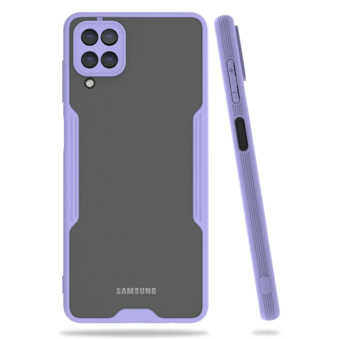 Newface Samsung Galaxy A22 Kılıf Platin Silikon