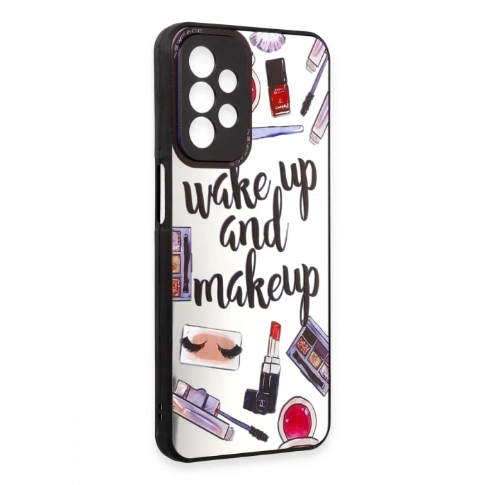 Newface Samsung Galaxy A23 4G Kılıf Mirror Desenli Kapak