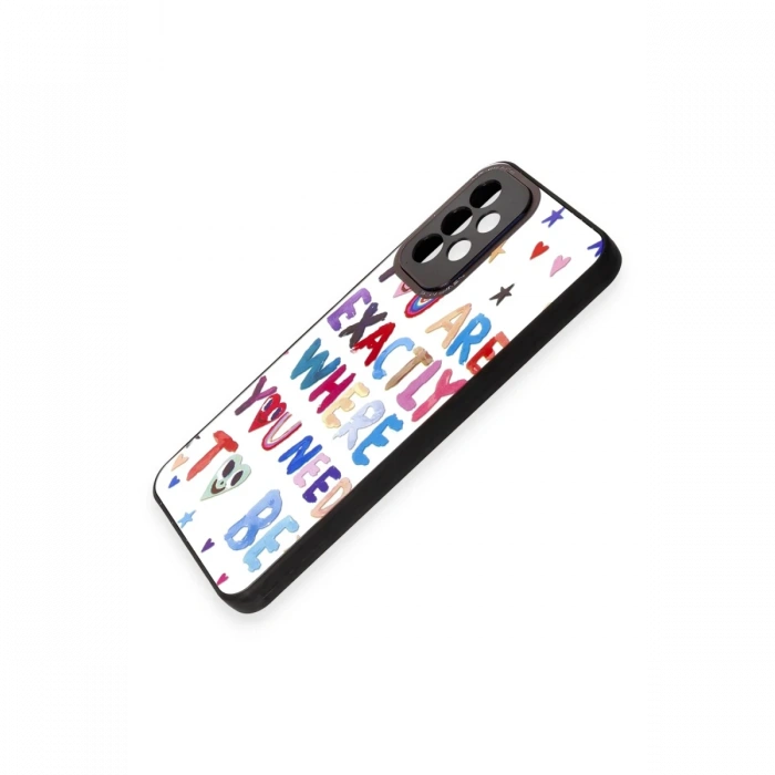 Newface Samsung Galaxy A23 4G Kılıf Mirror Desenli Kapak