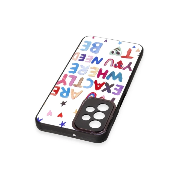 Newface Samsung Galaxy A23 4G Kılıf Mirror Desenli Kapak