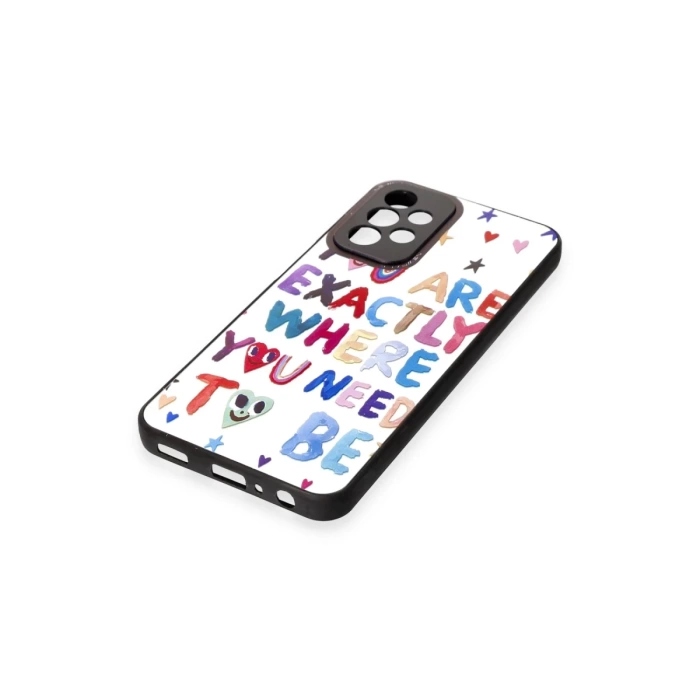Newface Samsung Galaxy A23 4G Kılıf Mirror Desenli Kapak