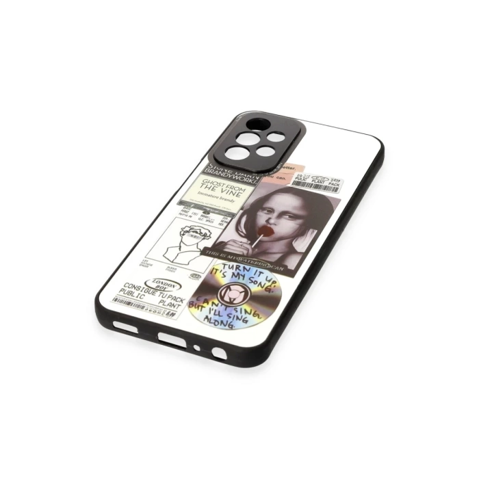 Newface Samsung Galaxy A23 4G Kılıf Mirror Desenli Kapak