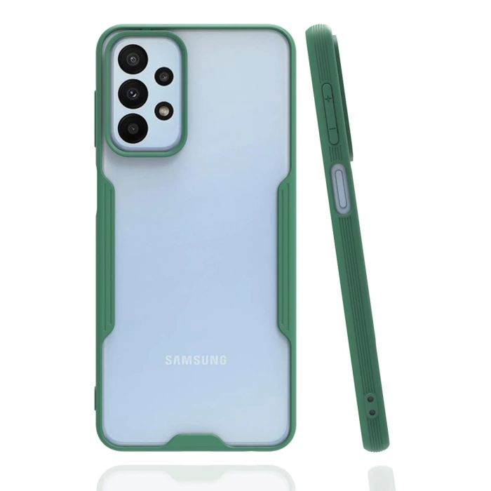 Newface Samsung Galaxy A23 4G Kılıf Platin Silikon