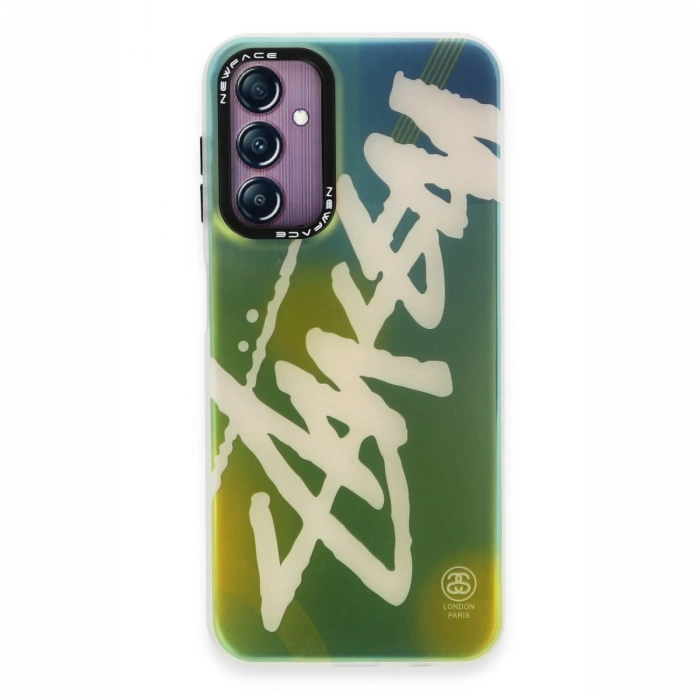 Newface Samsung Galaxy A24 4G Kılıf Estoril Desenli Kapak