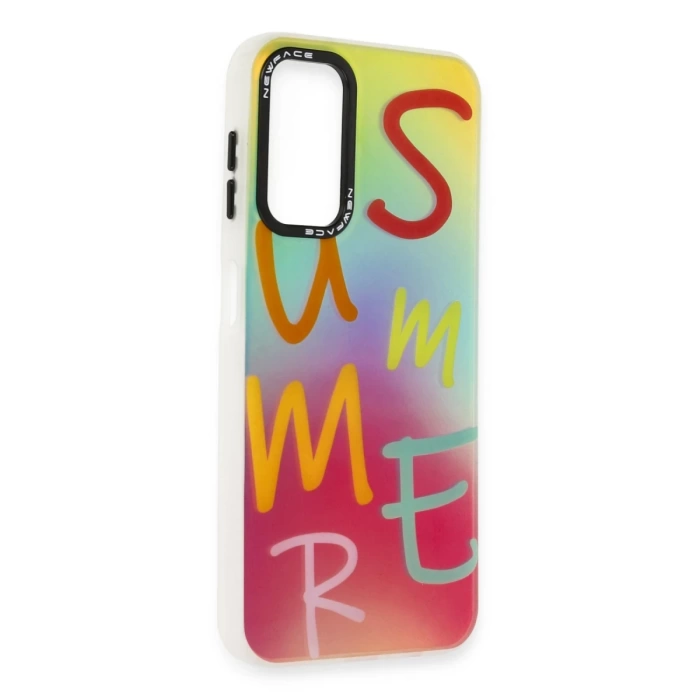 Newface Samsung Galaxy A24 4G Kılıf Estoril Desenli Kapak