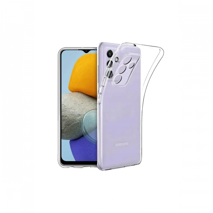 Newface Samsung Galaxy A24 4G Kılıf Lüx Şeffaf Silikon