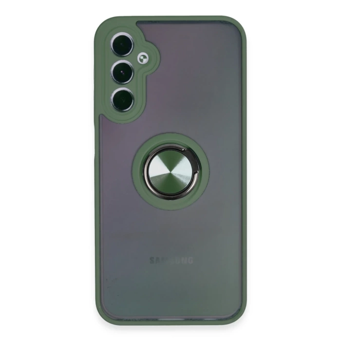 Newface Samsung Galaxy A24 4G Kılıf Montreal Yüzüklü Silikon Kapak