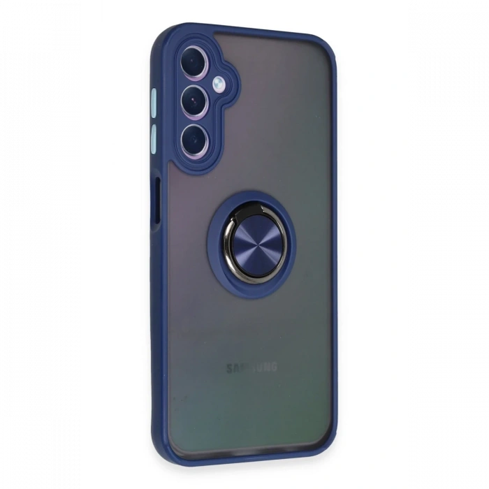 Newface Samsung Galaxy A24 4G Kılıf Montreal Yüzüklü Silikon Kapak