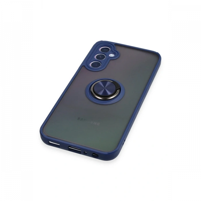 Newface Samsung Galaxy A24 4G Kılıf Montreal Yüzüklü Silikon Kapak