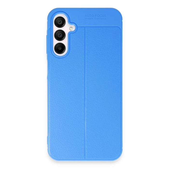 Newface Samsung Galaxy A25 5G Kılıf Auto Focus Kapak - Mavi