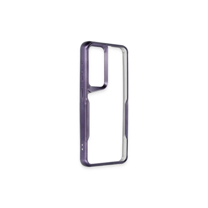 Newface Samsung Galaxy A25 5G Kılıf Boyi Silikon Kapak - Derin Mor