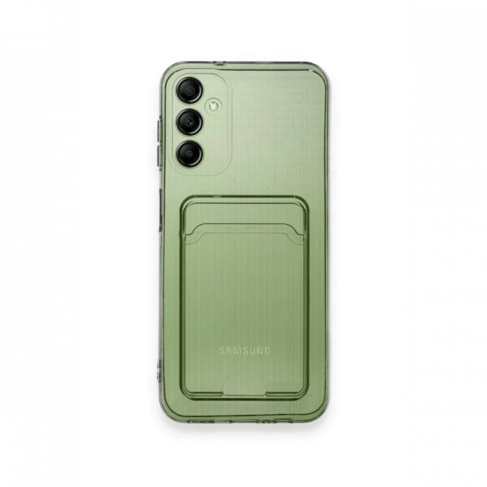 Newface Samsung Galaxy A25 5G Kılıf Kart Şeffaf Silikon - Şeffaf