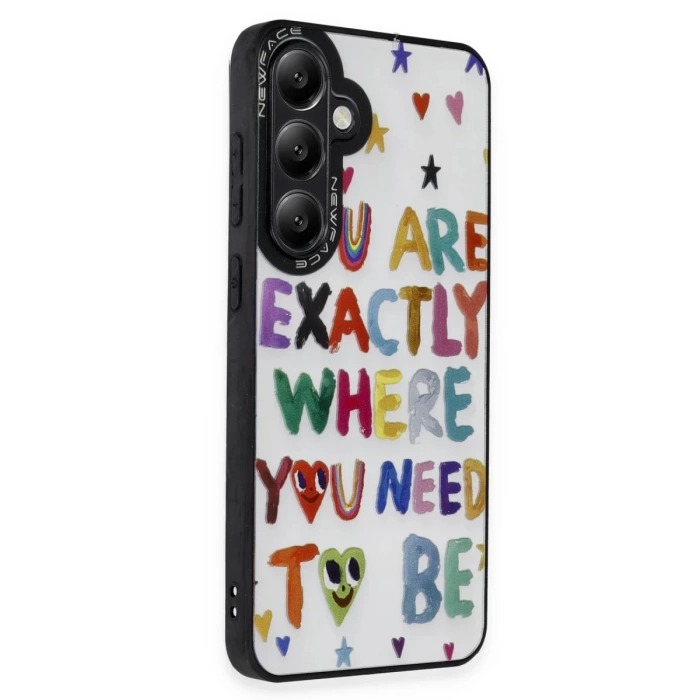 Newface Samsung Galaxy A25 5G Kılıf Mirror Desenli Kapak - Mirror - 10
