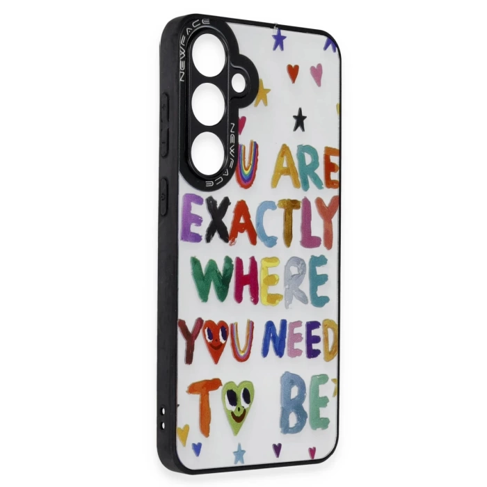 Newface Samsung Galaxy A25 5G Kılıf Mirror Desenli Kapak - Mirror - 10