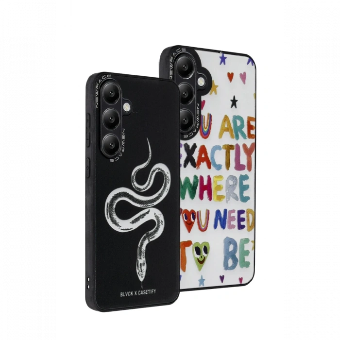 Newface Samsung Galaxy A25 5G Kılıf Mirror Desenli Kapak - Mirror - 2