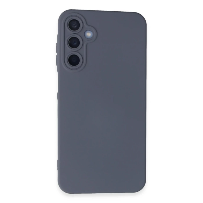 Newface Samsung Galaxy A25 5G Kılıf Nano içi Kadife Silikon - Gri