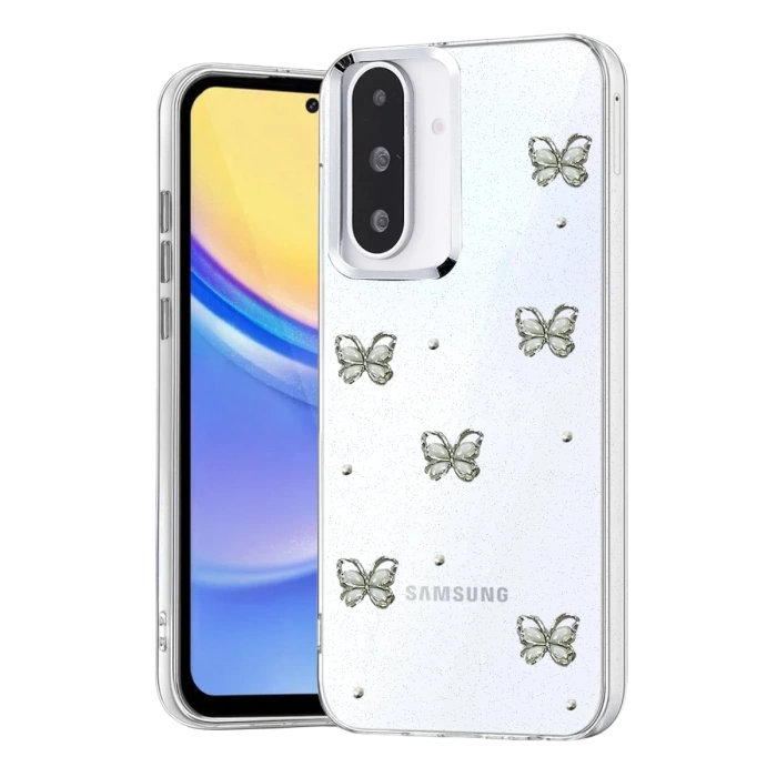 Newface Samsung Galaxy A26 Fiyonk Desenli Kapak