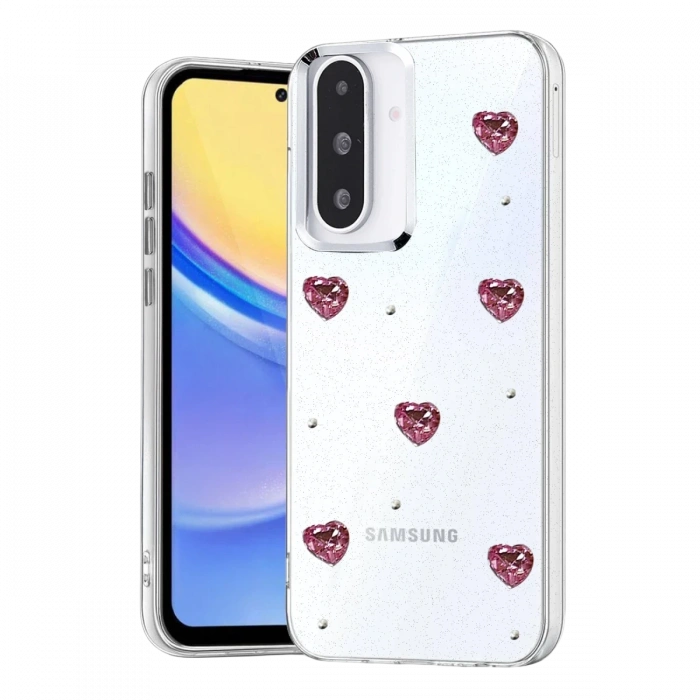 Newface Samsung Galaxy A26 Fiyonk Desenli Kapak