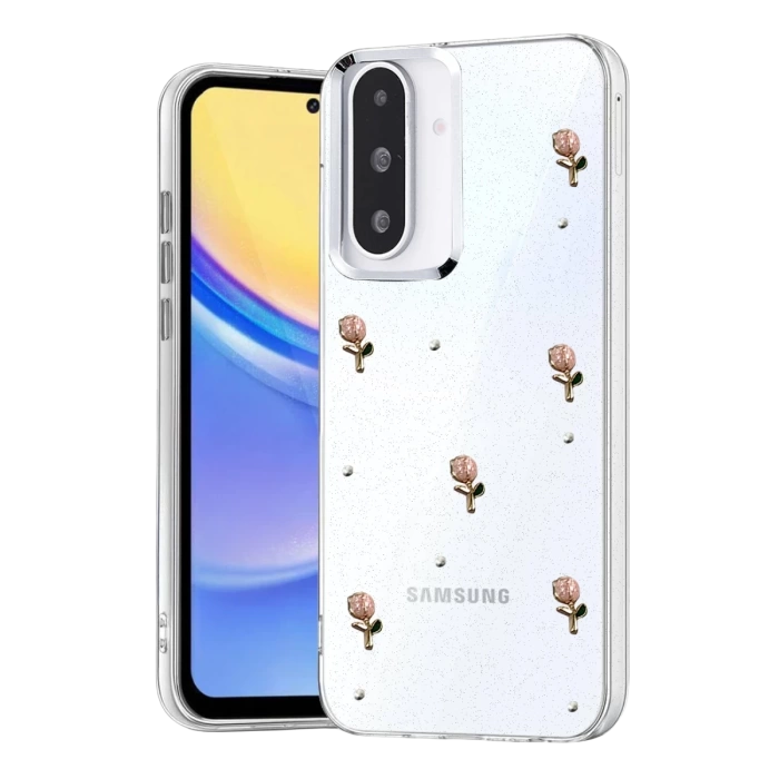 Newface Samsung Galaxy A26 Fiyonk Desenli Kapak