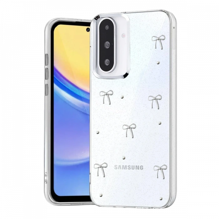 Samsung Galaxy A26 Fiyonk Desenli Kapak