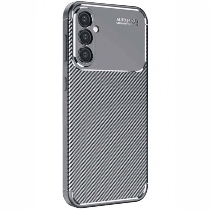 Samsung Galaxy A26 Kılıf Auto Focus Karbon Kapak