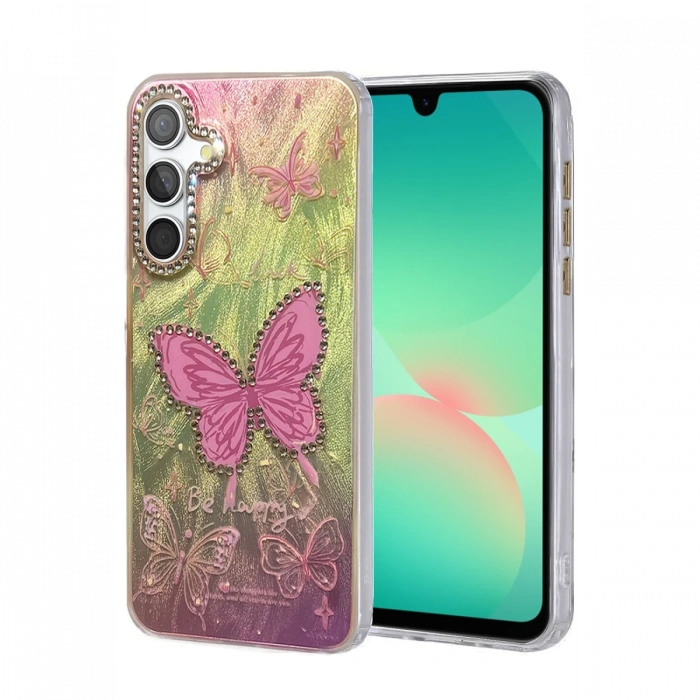 Samsung Galaxy A26 Kılıf Blade Aynalı Desenli Kapak