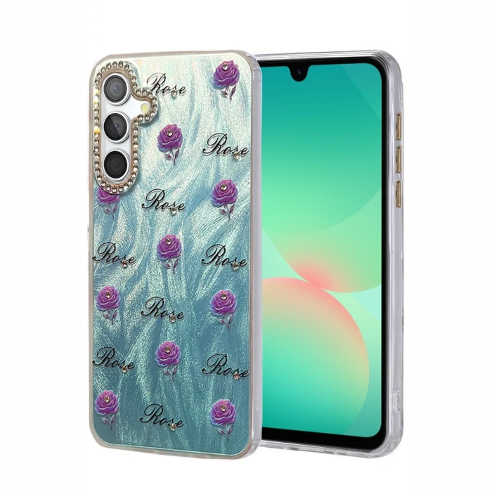 Samsung Galaxy A26 Kılıf Blade Aynalı Desenli Kapak