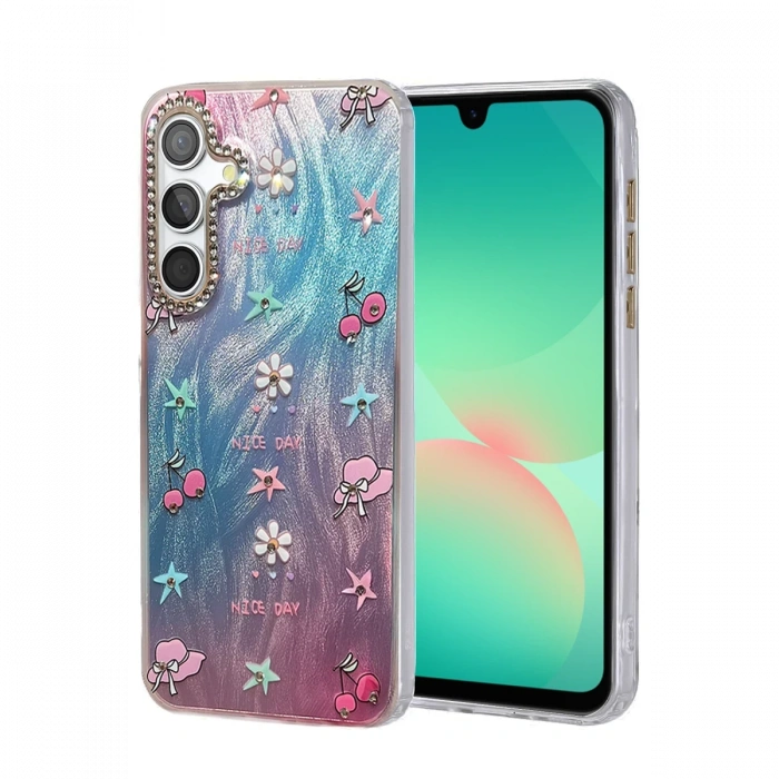 Samsung Galaxy A26 Kılıf Blade Aynalı Desenli Kapak