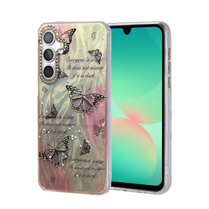 Samsung Galaxy A26 Kılıf Blade Aynalı Desenli Kapak