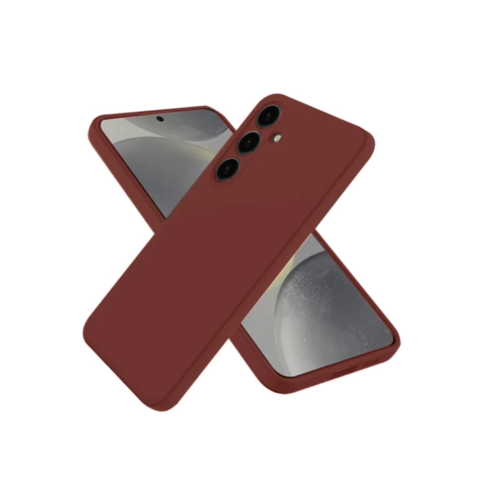 Newface Samsung Galaxy A26 Kılıf First Silikon - Bordo